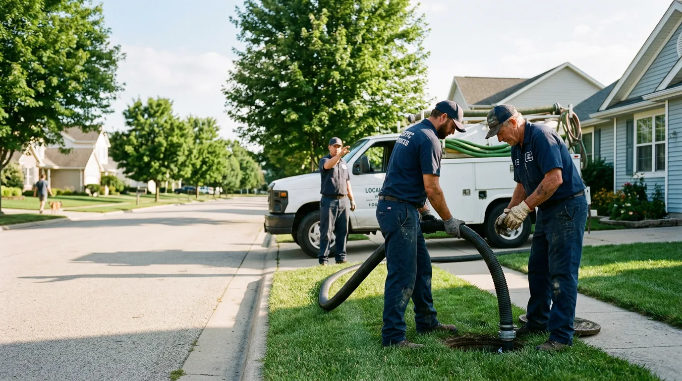 Emergency Septic Service in Columbus Junction, IA